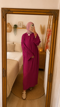 Abaya girly Fuchsia